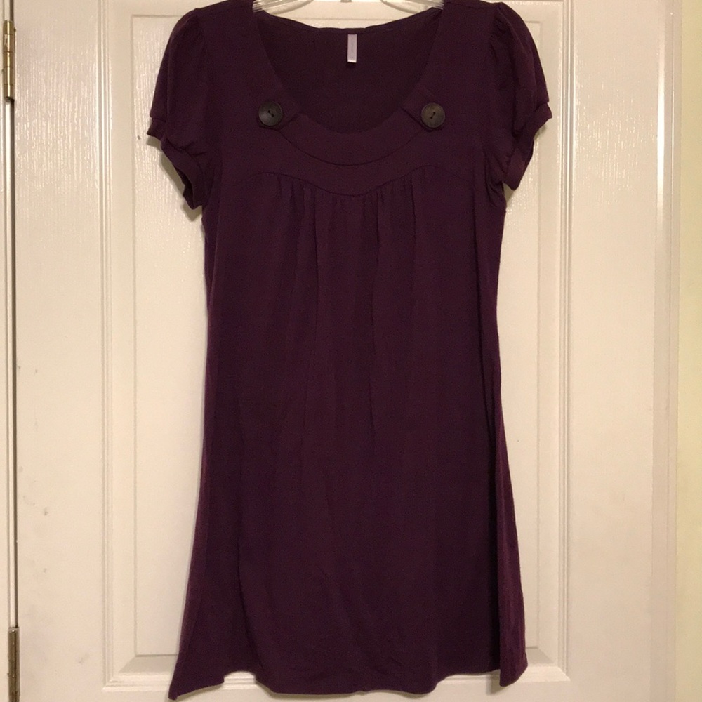 Plum Tshirt Dress